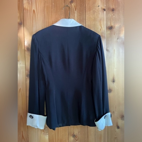 Byblos Italy Vogue 90s Blazer Suit Jacket - Picture 4 of 4